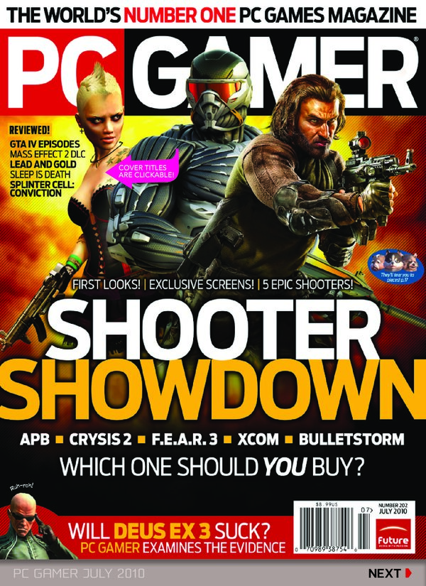 PC Gamer   202 (2010 07) cover